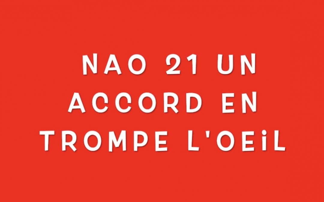 Vidéo NAO CGT AFPA 2021