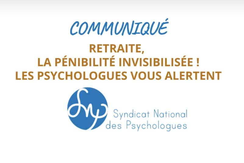 Les psychologues vous alertent