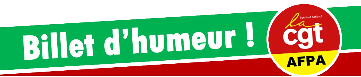 billet d'humeur